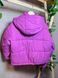 Яркая зимняя куртка для девочки  pink (S) фото 2
