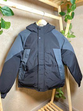 Тепла зимова куртка для хлопчика black-grey фото